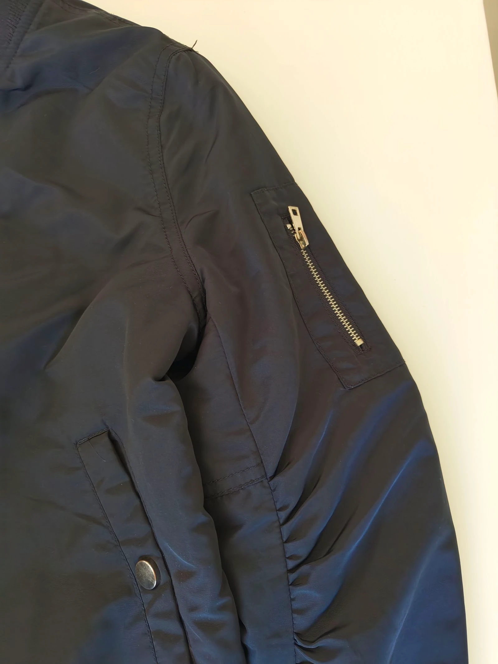 Dark blue Stradivarius ladies jacket – photo 3